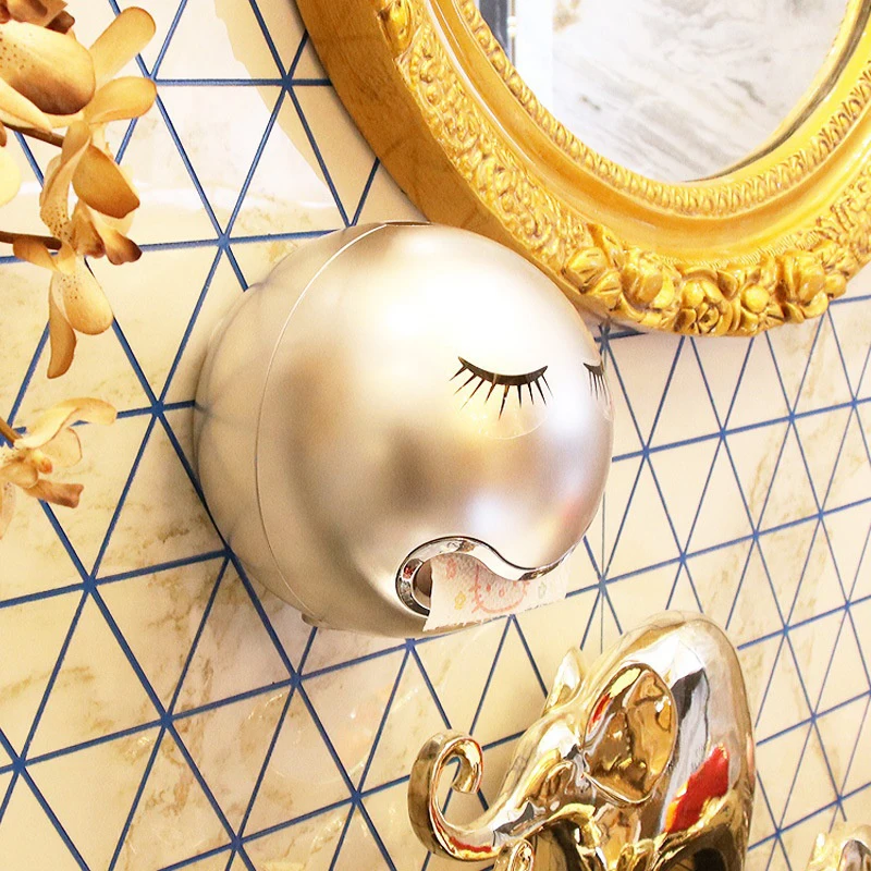 Creative Toilet Sanitary Tray Hole free suction Cup Toilet Tray Tissue