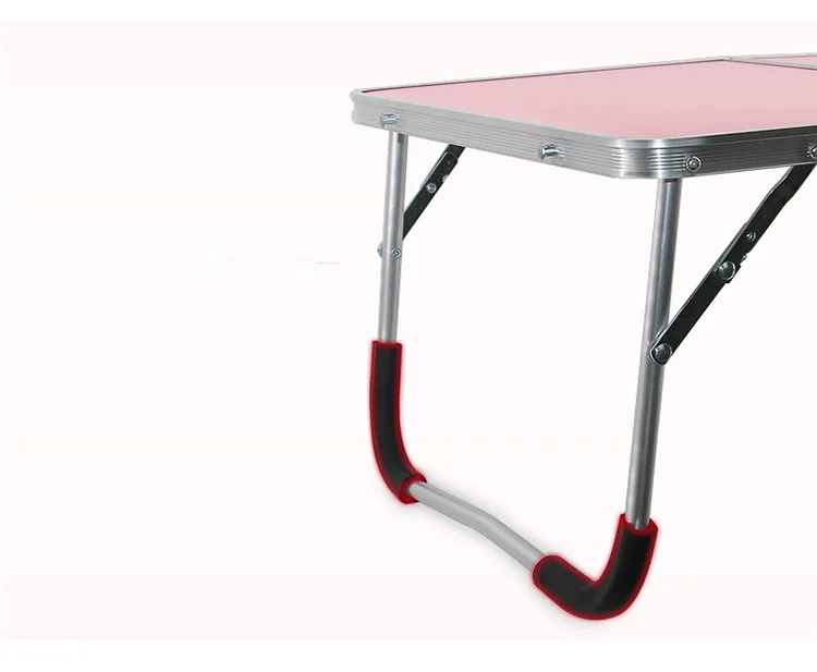 Простой складной стол для пикника, прочный портативный стол для барбекю из алюминиевого сплава, походный парк, кемпинг, путешествия, уличный ультра-светильник, стол LY143