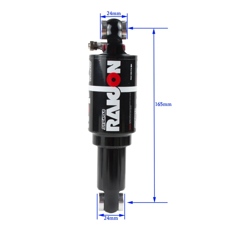 Suntour RAIDON горные велосипедный вынос руля воздуха задний амортизатор DH горный велосипед задний Амортизатор велосипед пневматическая подвеска 165/190/200 мм