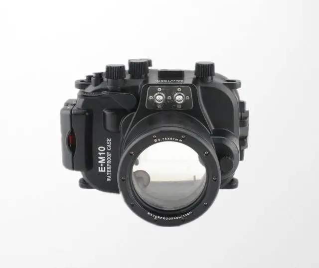 Meikon Waterproof Underwater Housing Camera Diving Case for Olympus EM10 E-M10 12-40mm lens Wholesale Consumer Electronics