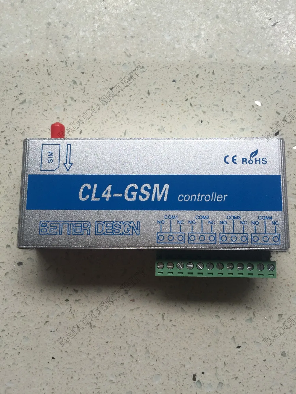 GSM приемник и переключатель для открывания ворот 4 Реле Выход GSM гаражные ворота CL4-GSM GSM переключатель SMS контроллер