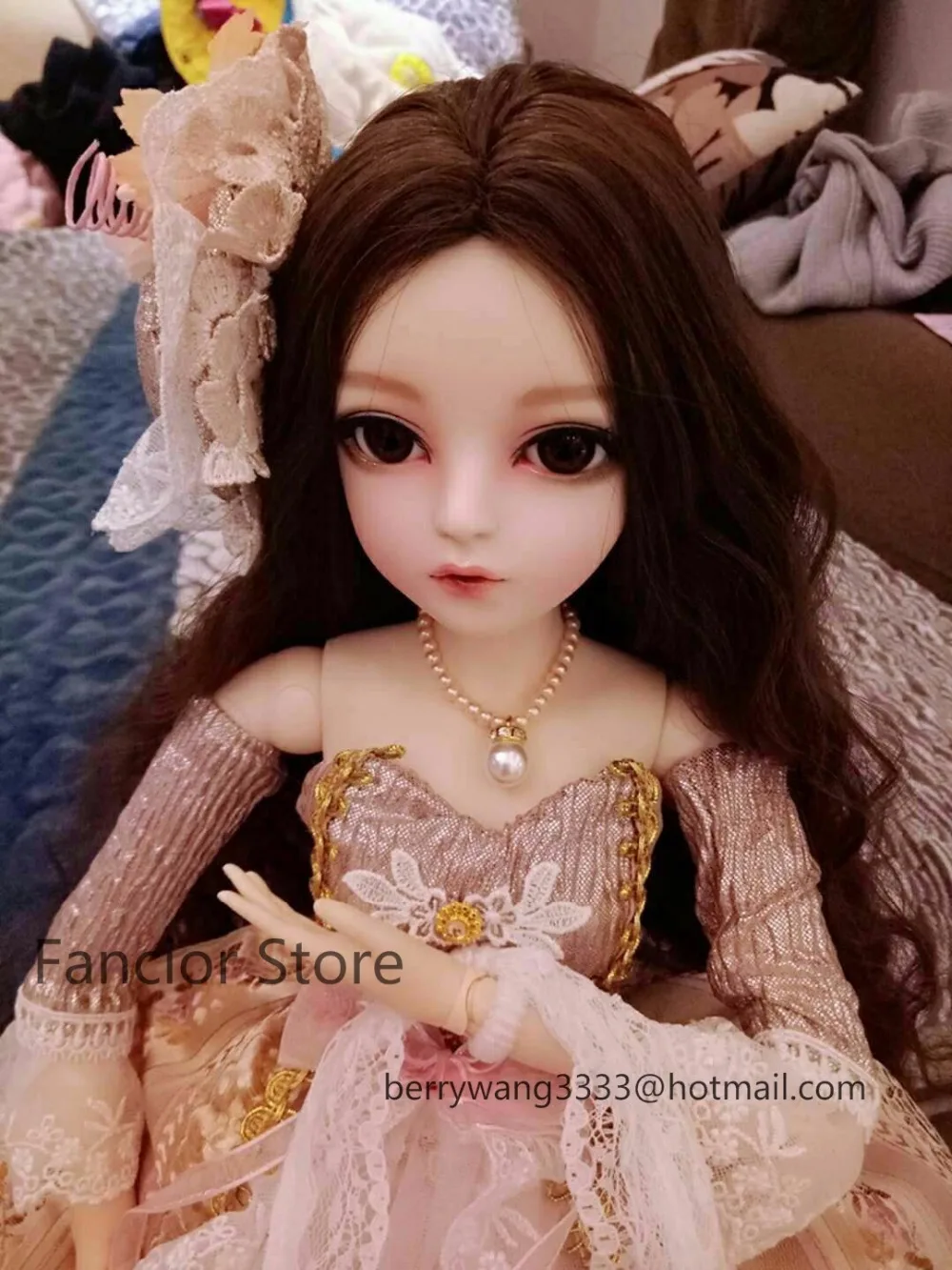 Полный набор, высокое качество 1/3, bjd girl 60 см, ПВХ кукла, парик, одежда, все в комплекте, ночная Лолита, Кукла Реборн, aiweila, лучший подарок, детская игрушка