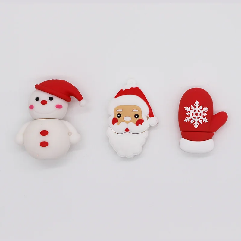 

Santa snowman gloves USB Flash Drive PenDrive USB Stick Memory Pen Drive U Disk Creative 4GB 8gb 16gb 32gb 64g Lovely Fun