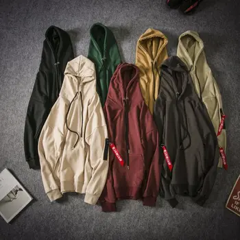 

Hot Brand 2019 Winter Hoodie Men Women Hoodies 7 Colors Solid Hip Hop Skateboarding Street Sport Sweater with Cap Freeshipping