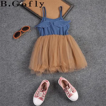 

2-7 year Children Clothing Clothes Korean Toddler Long T Shirt Tutu Dress Tops Kids White Princecess Dress Girls
