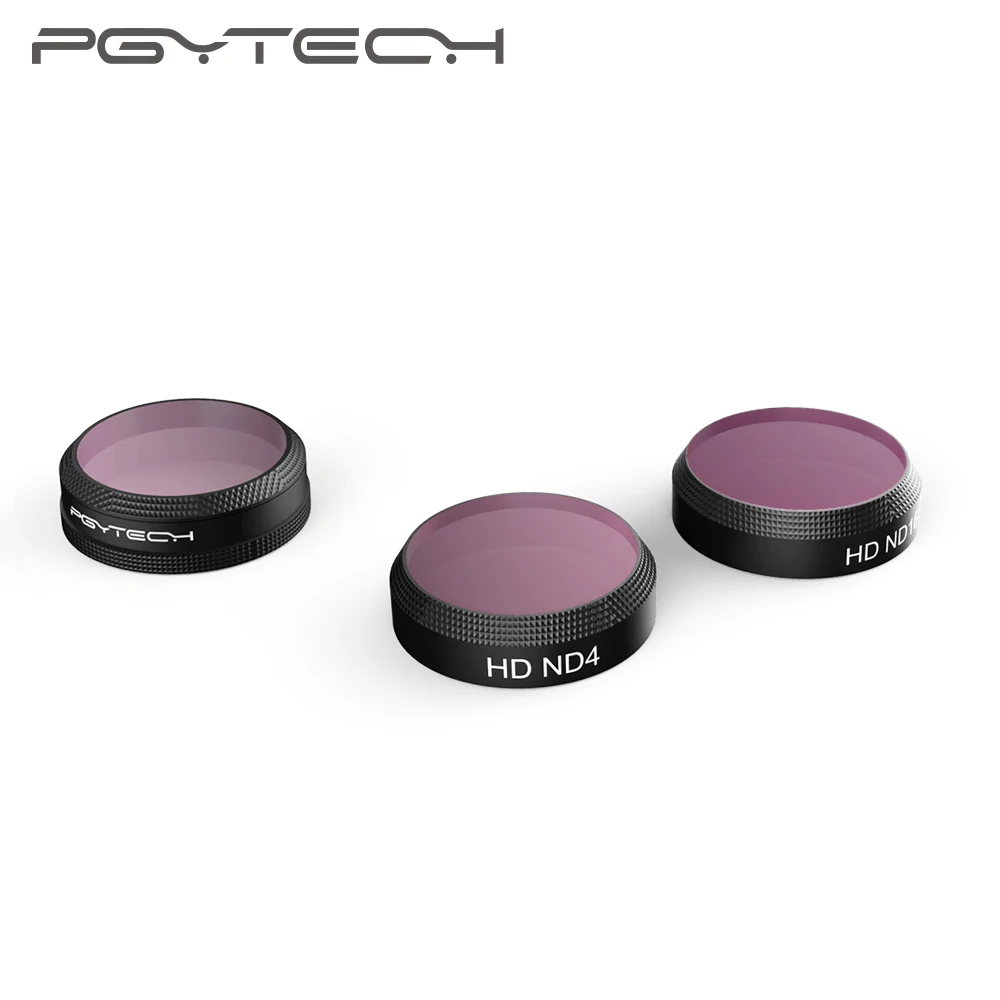 In Stock PGYTECH NEW Filter For DJI MAVIC Air Lens Filters UV CPL ND4 ND8 ND16 ND32 Filter kit MAVIC Air Drone Camera Accessory