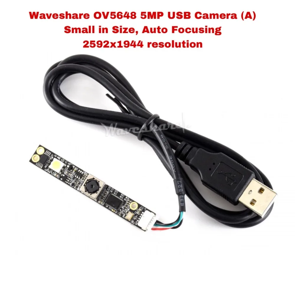 OV5648 5MP USB камера 5 мегапиксельный датчик 2592x1944 разрешение маленький размер