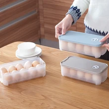 Двойной слой яйцо коробка для хранения прозрачный пластик сохранение поле может быть накладывается с утиное яйцо крышка сортировки коробка яйцо поле