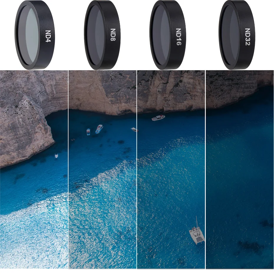 Для Mavic воздушный фильтр для дрона ND4 ND8 ND16 ND32 фильтры нейтральной плотности Набор