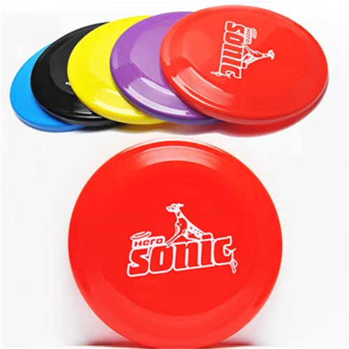 

2018 Pet Dog Training Toys Outdoor Flying Disc Toys Large Pet UFO Toy Training Toy Rubber UFO 23cm