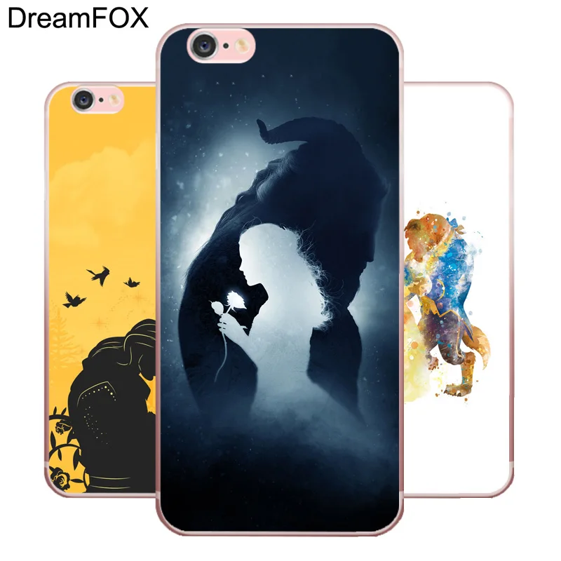 

DREAMFOX M397 Beauty And The Beast Soft TPU Silicone Case Cover For Apple iPhone XR XS Max 8 X 7 6 6S Plus 5 5S SE 5C 4 4S
