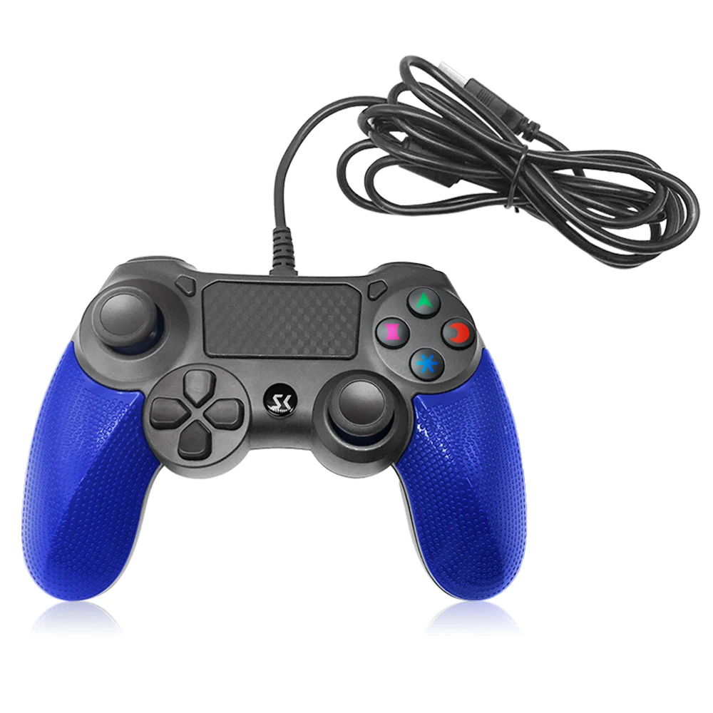 controlador usb gamepad múltiplo manche vibração punho