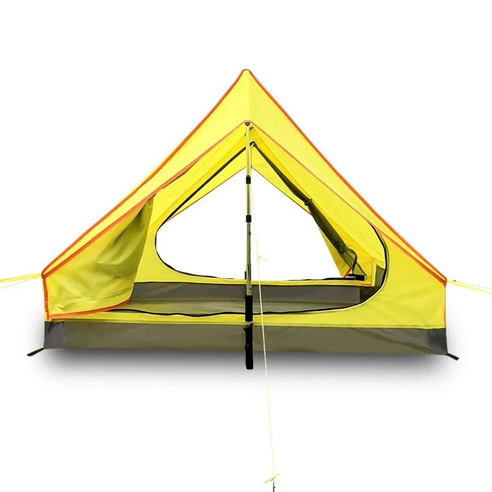 

Survivalist Ultralight 2 person Tent for Backpacking Camping Hiking Waterproof A frame Lightweight 2 Men Tent-Alpenstock Exclude