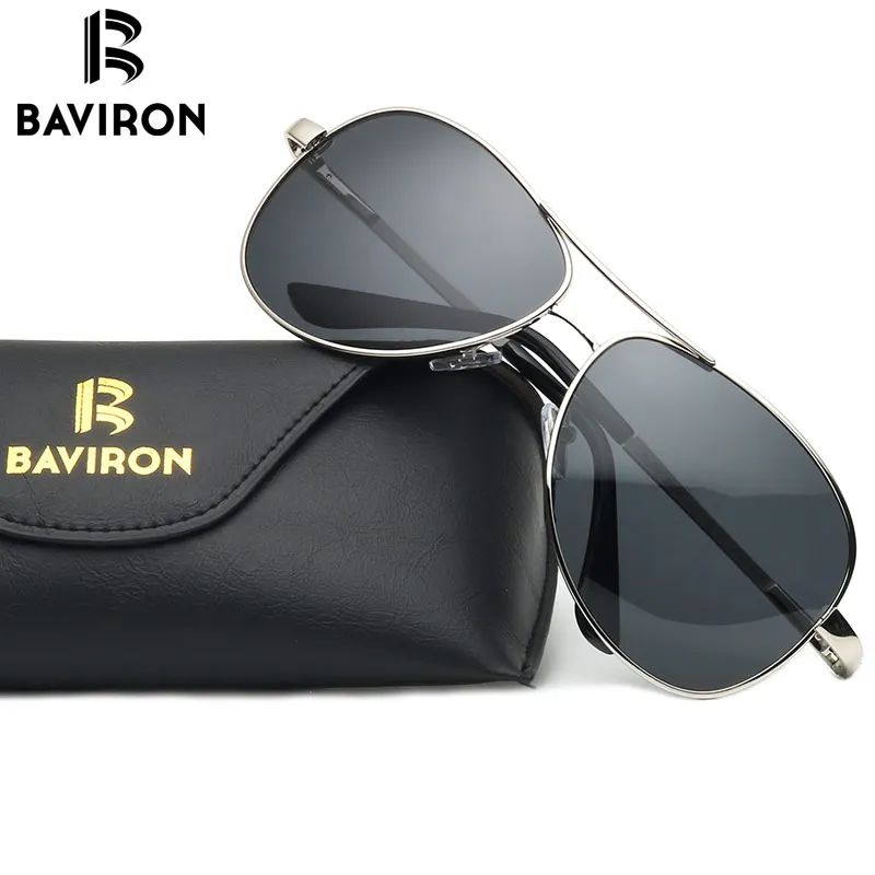 

BAVIRON Pilot Sunglasses Men Polarized Sun Glasses Pilot Sunglasses for Men Driving Polarized Night Vision Glasses Women UV400