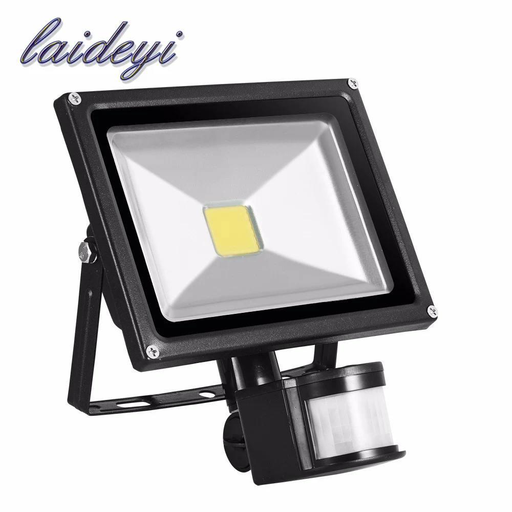 

85V 265V 20W led flood light PIR floodlightmotion sensor IP65 waterproof Floodlight illumination led flood outdoor LED spotlight