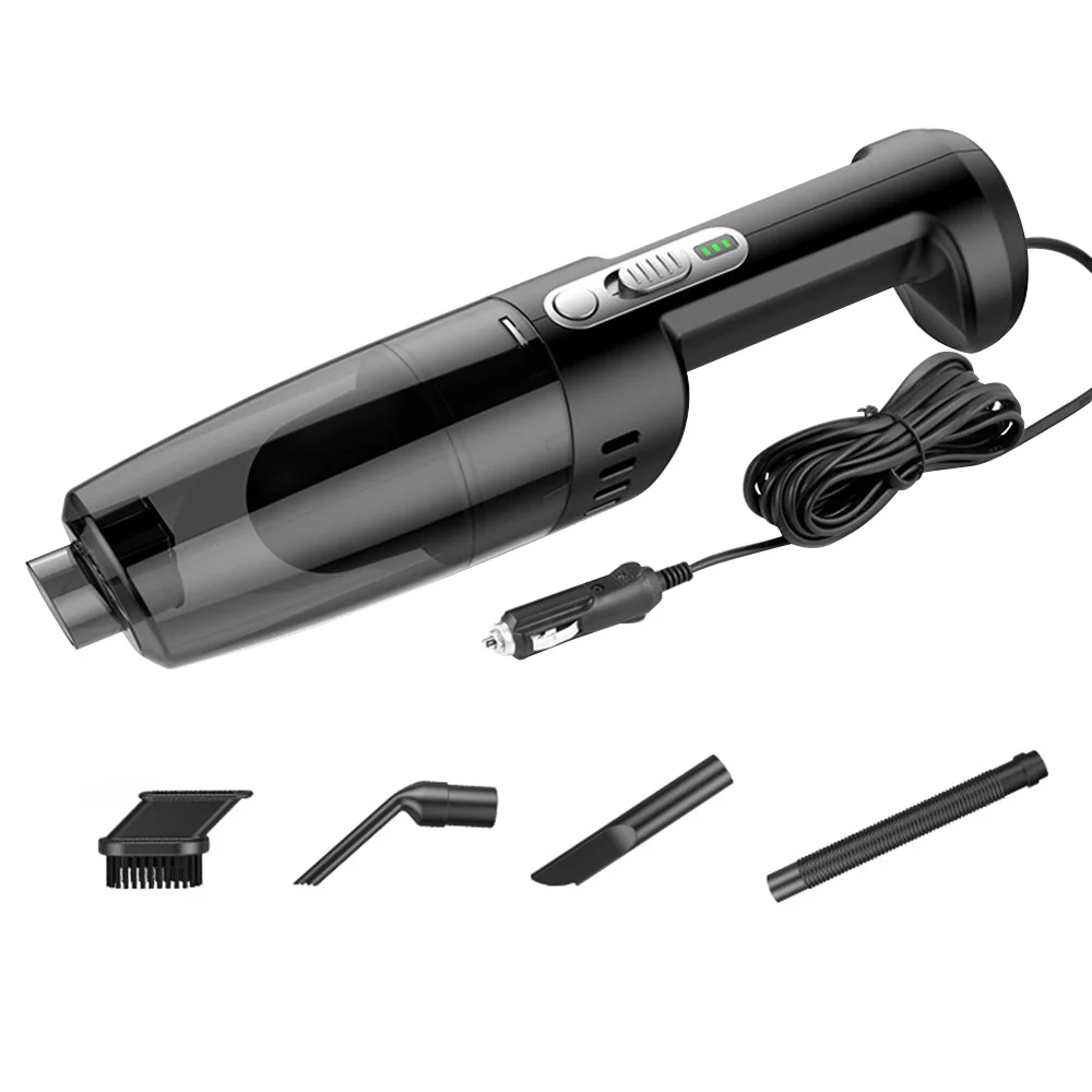 

4000pa 12V 120W Car Vacuum Cleaner Handheld Portable Mini Auto Manual Dust And Water Rechargeable Auto Electronic Accessories