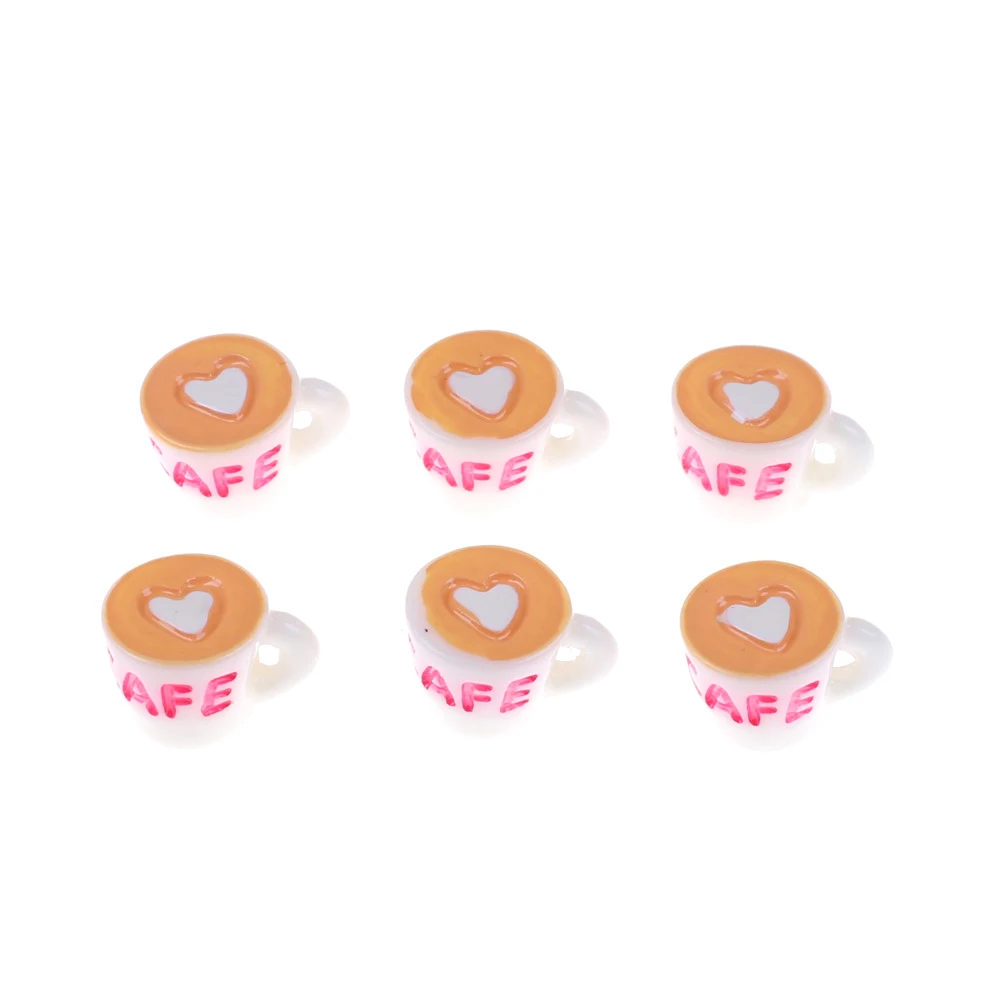 3 шт./лот миниатюрная кофейная чашка для куклы Барби миниатюрный набор инструментов - Цвет: white