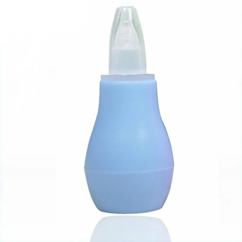 Силиконовый для новорожденных нос аспиратор малышей нос чистого Младенческая сопли вакуумной присоски мягкие очиститель с наконечником