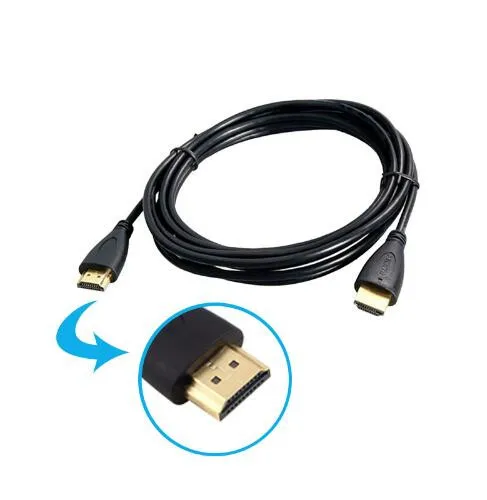 1 м, 1,5 м, 2 м, 3 м, 5 м высокоскоростной позолоченный штекер Male-Male HDMI кабель 1,4 версия HD 1080P 3D для HDTV xbox PS3 компьютера