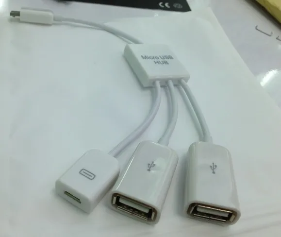 3 шт./лот. s6/5/4 NOTE2/3/4 MICRO usb-хаб. микро USB концентратор. Micro usb OTG 3 порта