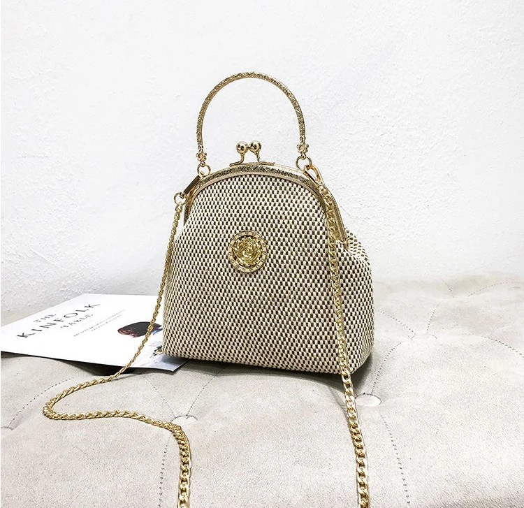 bags women shoulder crossbody bag shell kiss lock bag women's handbag (11)