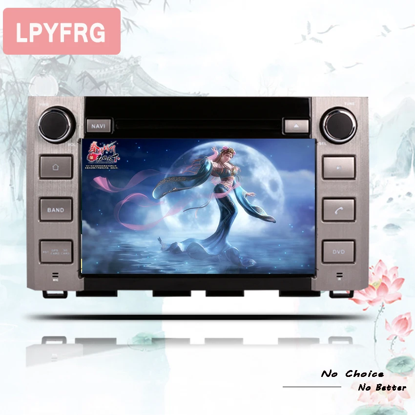 8 дюймовый 2 Din HD Восьмиядерный android 10 0 автомобильный DVD GPS для Toyota Tundra Sequoia 2014 2018