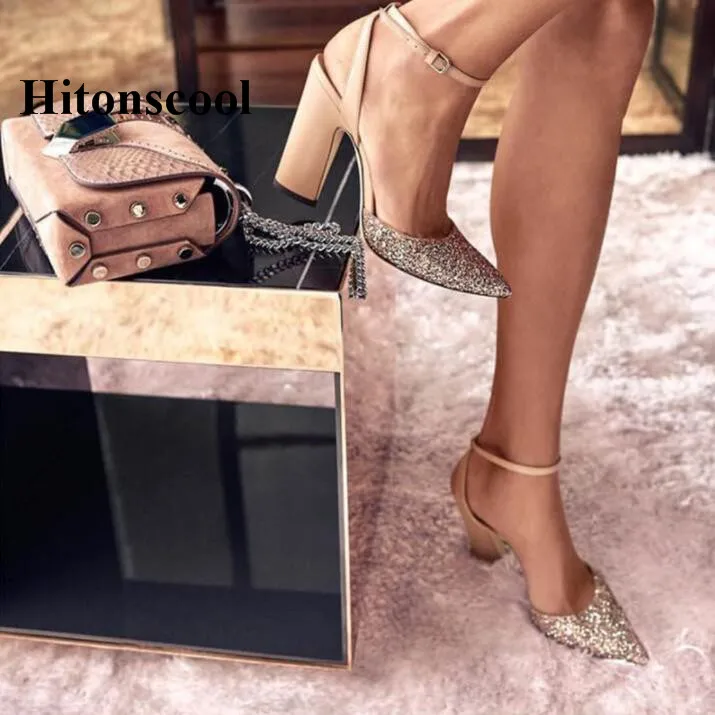 statement block heels