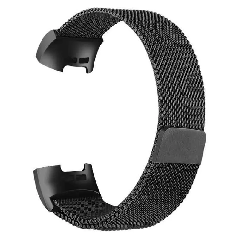 Металлический Миланский ремешок для Fitbit Charge 3 Band Wrist smart фитнес-браслет ремешок аксессуары спортивные часы Correa Pulsera