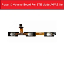 Гибкий кабель питания и громкости для zte Blade A6/A6 Lite A0620 A0622, Боковая кнопка включения, аксессуары, запчасти