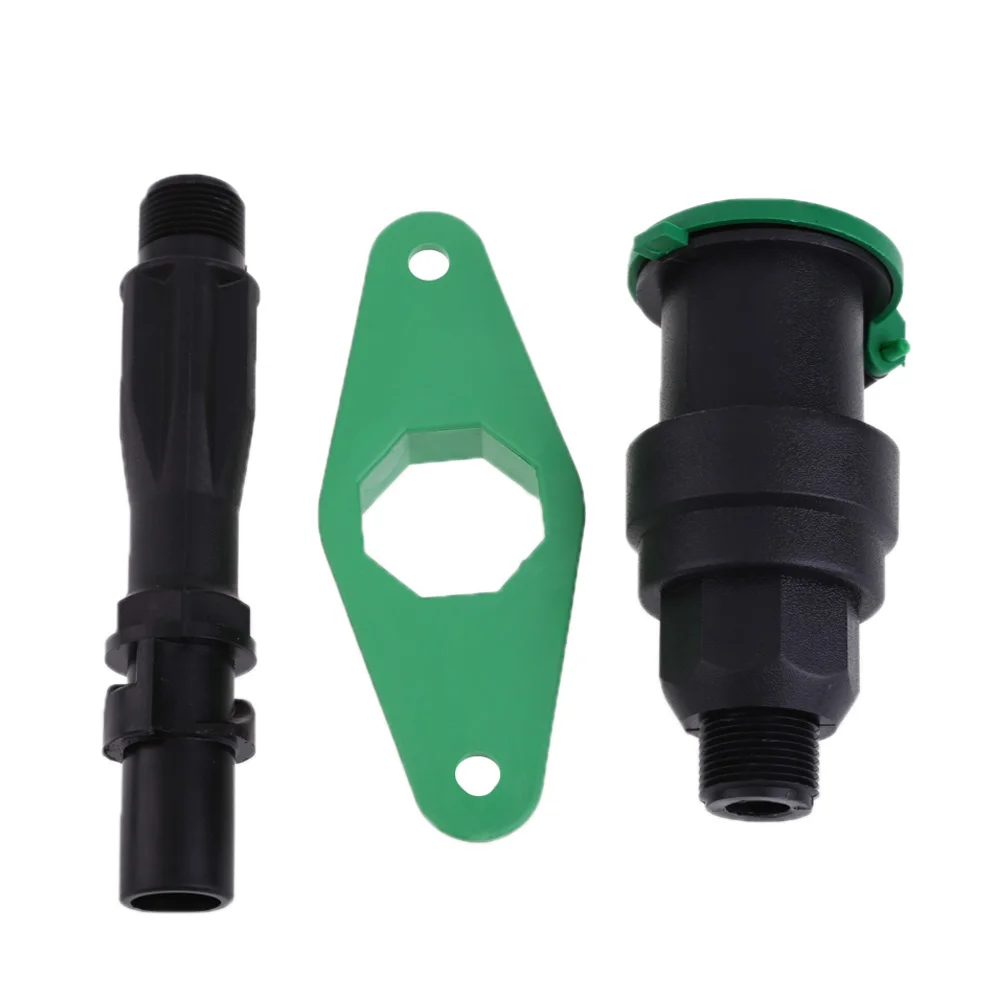 

Plastic Water Intaking Quick Valve Pipe Hose Connector Irrigation Kits for Garden Lawn or Farmland Underground