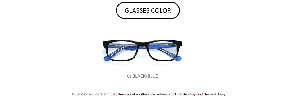  Boys Prescription Glasses Anti Blue Ray Progress Prescription Lens Fashion Metal Glasses Frame Eyewear Glasses (2)