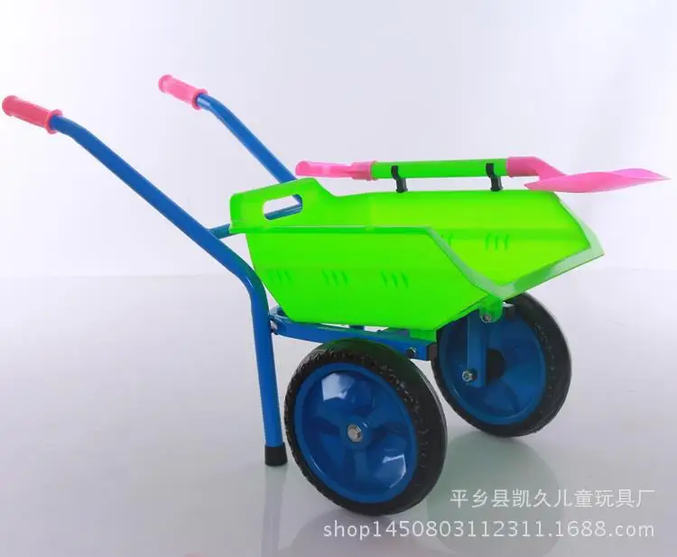 Большой толстый пляж, Прокат игрушка автомобиля детская коляска для детей с лопатой самосвалы от имени Прямая поставка