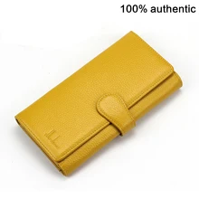 Zuoerdanni 2015 Nouvelle Vente Chaude Portefeuille Portefeuille En Cuir Véritable Portefeuille Solide de Mode Femmes Cadeau pour les Femmes de Haute Qualité A183