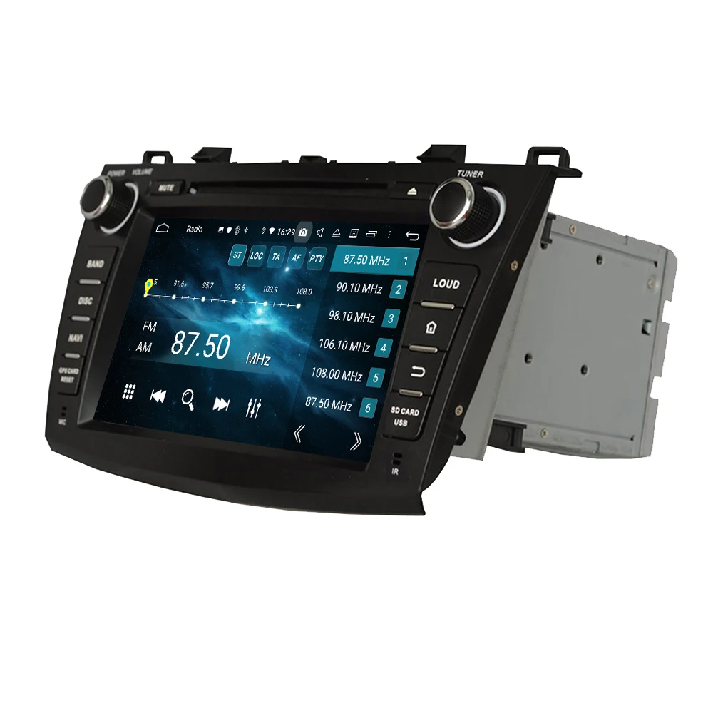 

IPS Screen 4GB RAM 8" Android 9.0 Car Radio DVD GPS Head Unit for Mazda 3 2009 2010 2011 2012 Bluetooth 4.2 WIFI Mirror-link