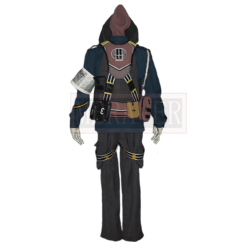 Tom Clancy's Rainbow Six Siege Yumiko Imagawa Hibana Cosplay Costume - Halloween & Christmas Uniform, Customizable in Any Size image 3
