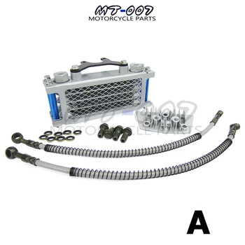 

Oil cooler radiator engine dirt bike pitbike stunt ATV monkey Kayo stunt Irbis cr crf 50cc 70cc 90cc 110cc
