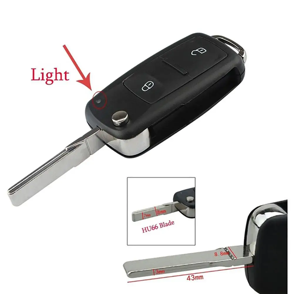 2 Buttons Folding Flip Remote Key Shell Case for VW Golf Polo Passat Seat Skoda 2 Buttons Folding Flip Remote Key Shell Case for VW Golf Polo Passat Seat Skoda