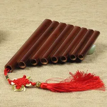 Бамбуковые 8 трубок pan flute panpipes музыкальный инструмент для отцовства xiao