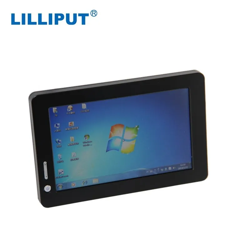 СВЕТОДИОДНЫЙ монитор Lilliput 7 дюймов TFT USB Встроенный колонки с разъемом не VGA вход