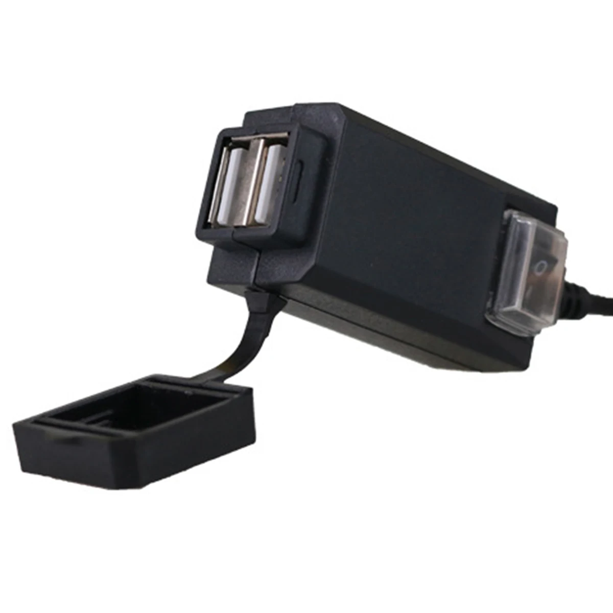 SOONHUA Dual USB QC3.0 Car Charger Rocker Switch 5V 3.1A Universal Auto Mobile Phone Chargers for Motorcycle Electric Car Boat SOONHUA Dual USB QC3.0 Car Charger Rocker Switch 5V 3.1A Universal Auto Mobile Phone Chargers for Motorcycle Electric Car Boat