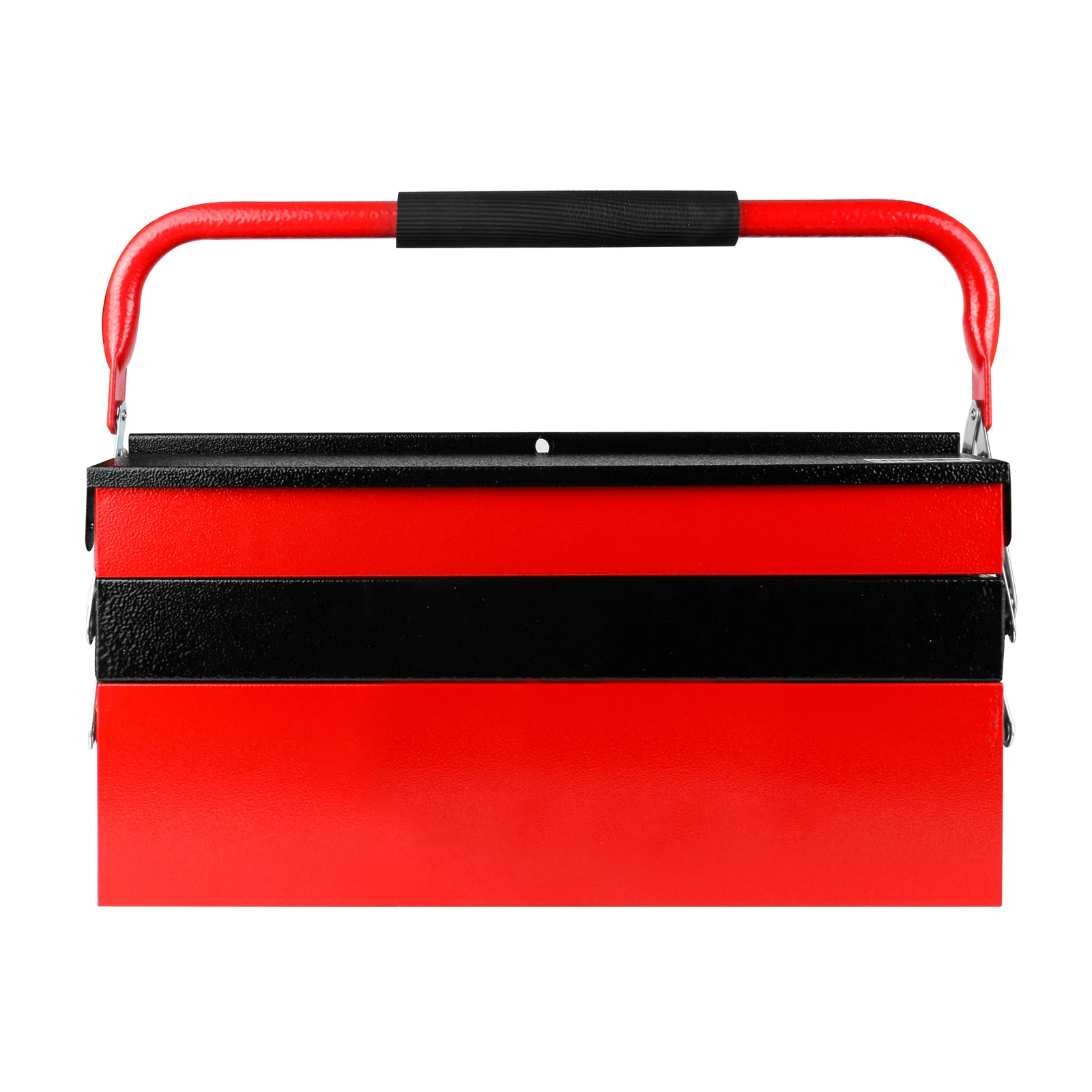 4-Tray&3-Layer Folding Iron Tools Organizer Box with Handle Multi-Functional Lock Hole Design Home Use Large Capacity Storage 4-Tray&3-Layer Folding Iron Tools Organizer Box with Handle Multi-Functional Lock Hole Design Home Use Large Capacity Storage