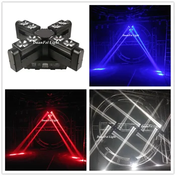 

6Unites Stage effect moving head light led spider beam dmx moving head rgbw led 8x12w dj moving head
