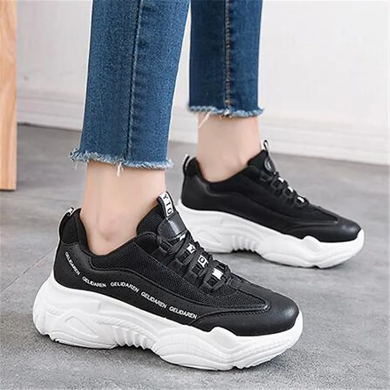 

2019 Harajuku Autumn Vintage Sneakers Women Breathable Mesh Casual Shoes Lady Comfortable Fashion Tenis Masculino Adulto Sneaker