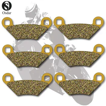

Motorcycle Brake Pads Front+ Rear For POLARIS ATV 500 XP Sportsman 2009 550 09-13 850 09-13
