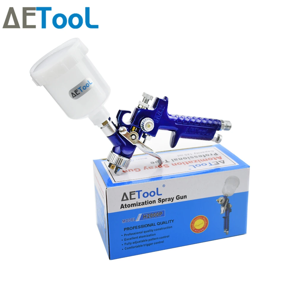 AETool 0 8 1 мм сопло Профессиональный HVLP мини пистолет распылитель воздушный