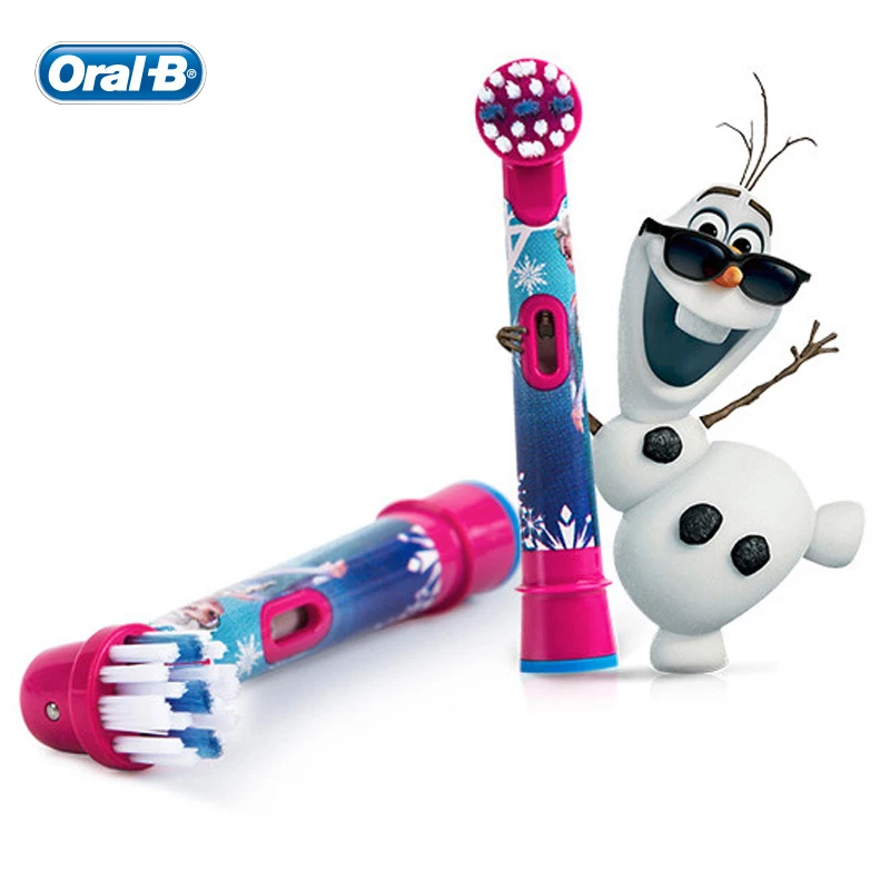 Мягкая зубная щетка Oral B головки для детской электрической зубной щетки Frozen Utral