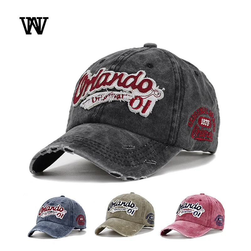 

Orlando Baseball Caps Men Black Cotton Adjustable Trucker Cap Women Summer Snapback Hip Hop Streetwear Male Dad Hat BQM-CZX47
