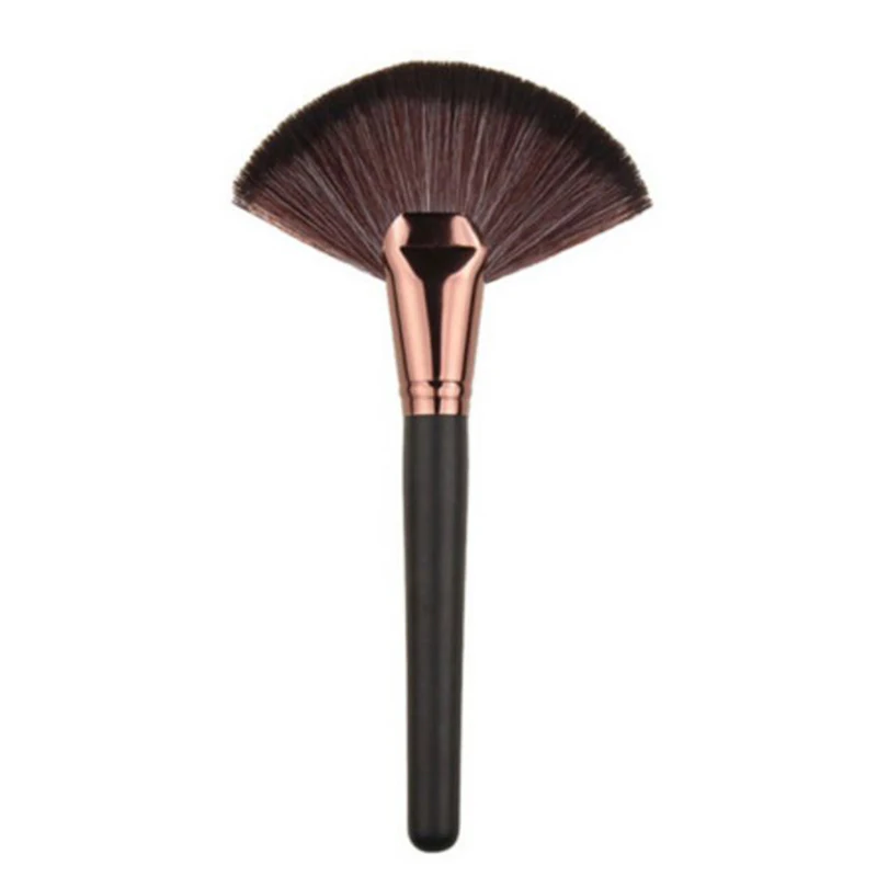 2019 Vogue Fan Shape Makeup Brush Blending Highlighter Contour Face Powder Cosmetics Wholesale 2019 Vogue Fan Shape Makeup Brush Blending Highlighter Contour Face Powder Cosmetics Wholesale