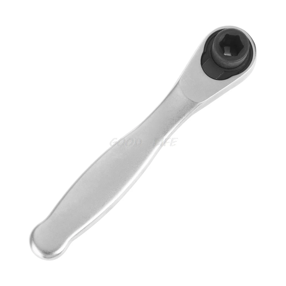 

1/4" Ratchet Socket Wrench Screwdriver Hex Torque 72 Teeth Auto Quick Release