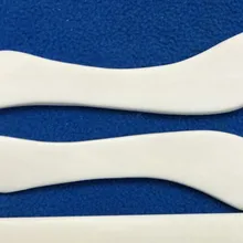 10 шт. 5 дюймов изогнутая натуральная кость папка